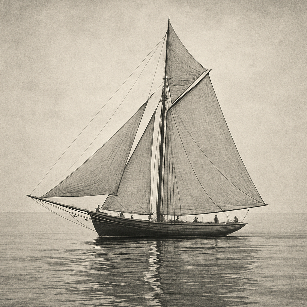 Embarcación histórica de vela